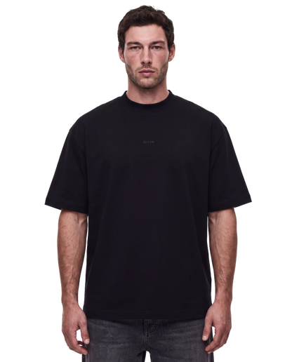 men's oversize t-shirt with black logo