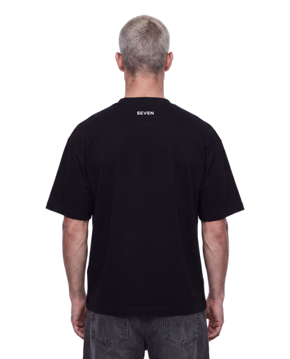men's oversize t-shirt with white logo