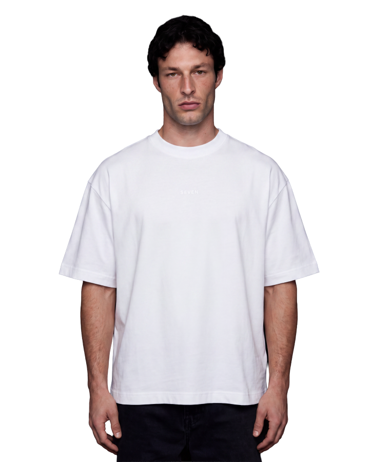 men's oversize t-shirt with white logo
