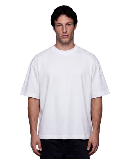 men's oversize t-shirt with white logo