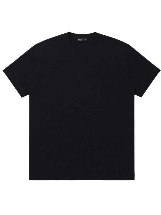 men's oversize t-shirt with black logo