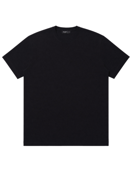 men's oversize t-shirt with black logo