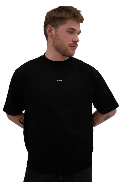 men's oversize t-shirt with white logo